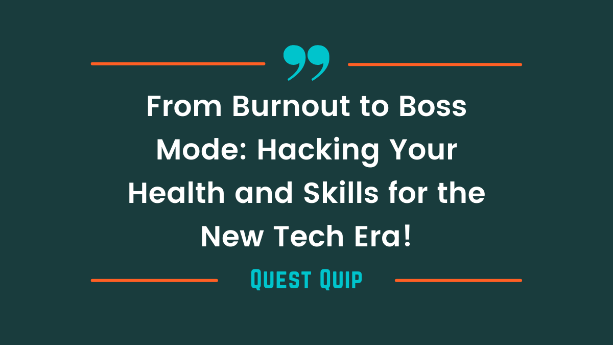 Hacking Your Health and Skills