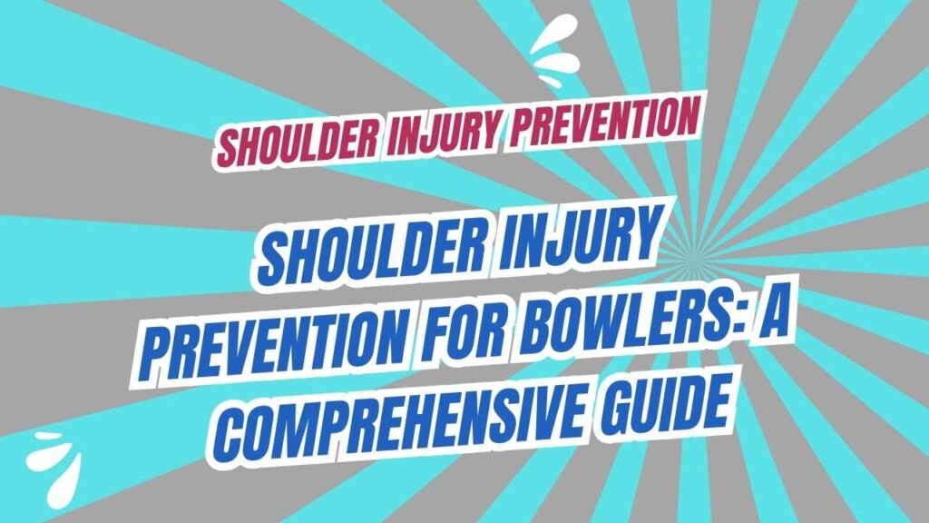 Shoulder Injury Prevention