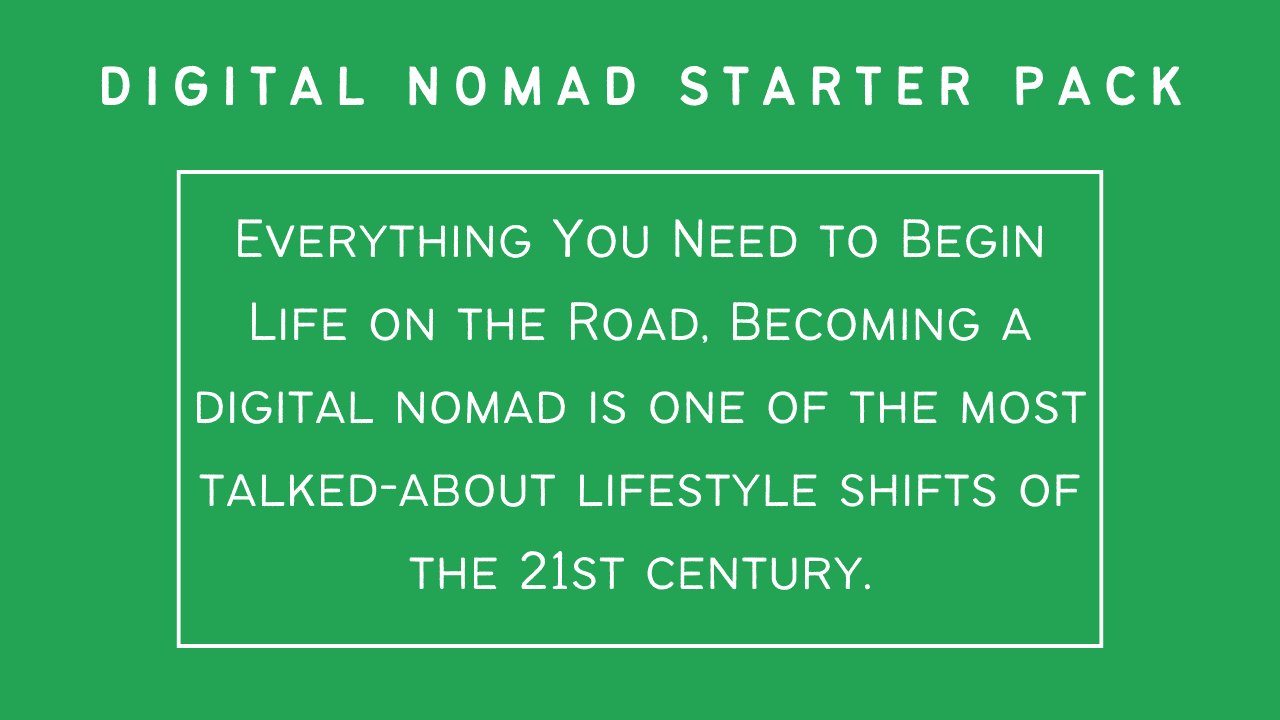 Digital Nomad