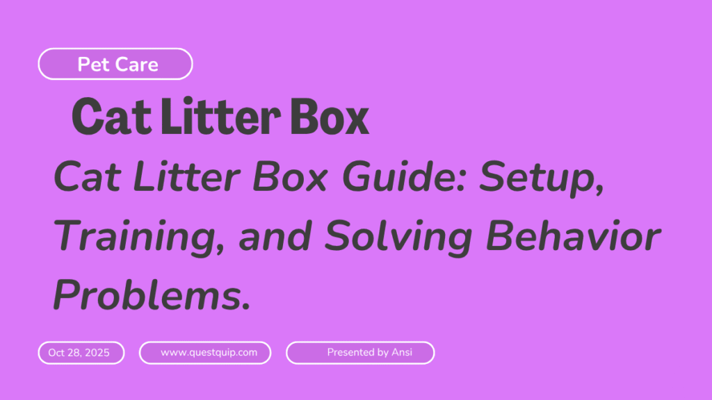 Cat Litter Box