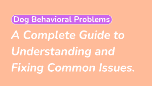 Dog Behavioral Problems
