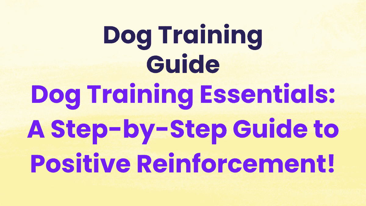 Dog Training Guide