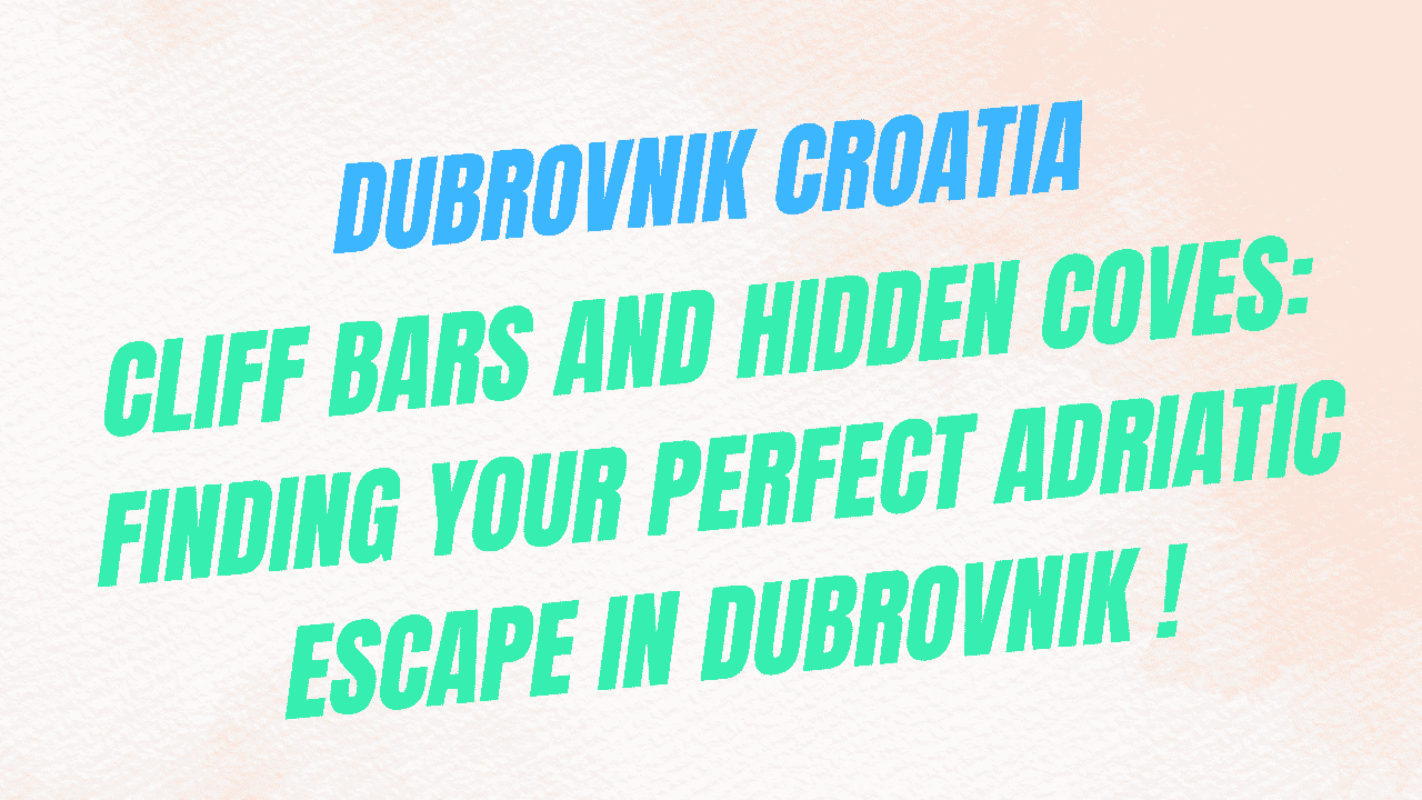 Dubrovnik Croatia