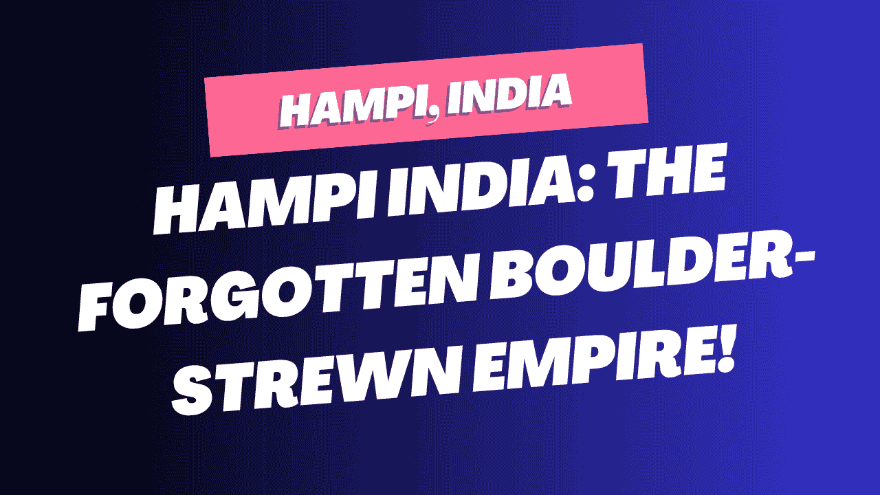 Hampi India