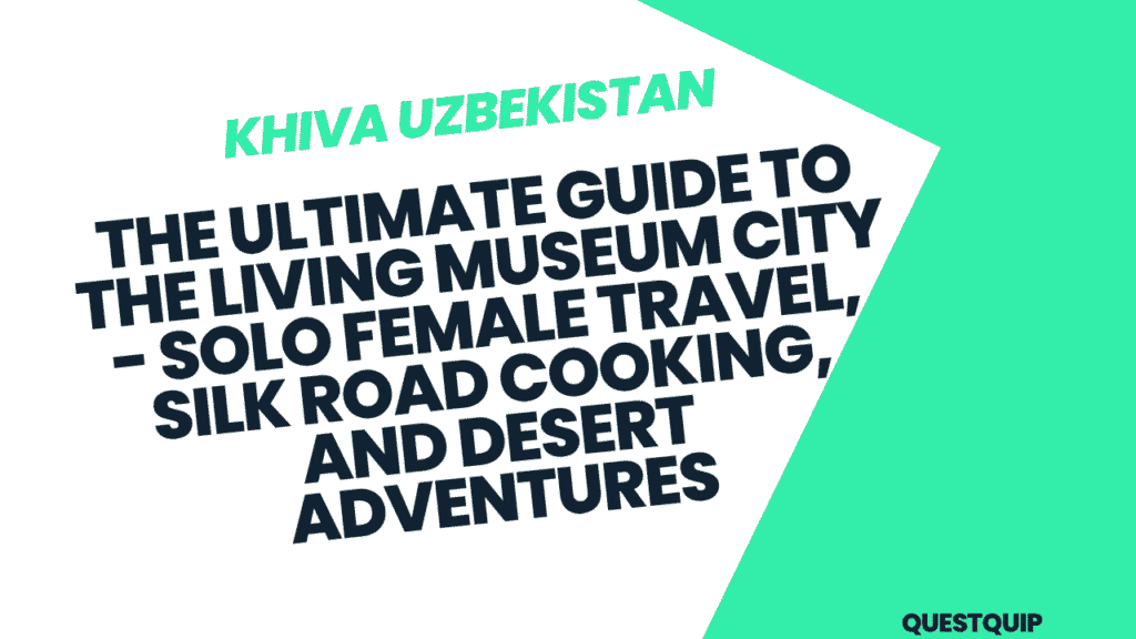 Khiva Uzbekistan