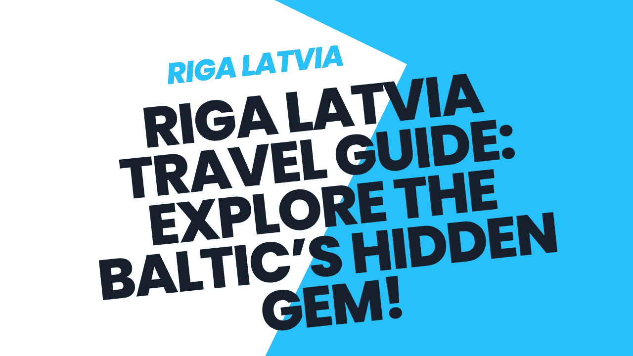 Riga Latvia Travel
