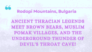 Rodopi Mountains