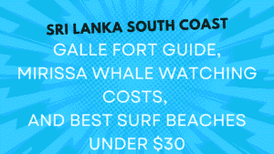 Sri Lanka South Coast