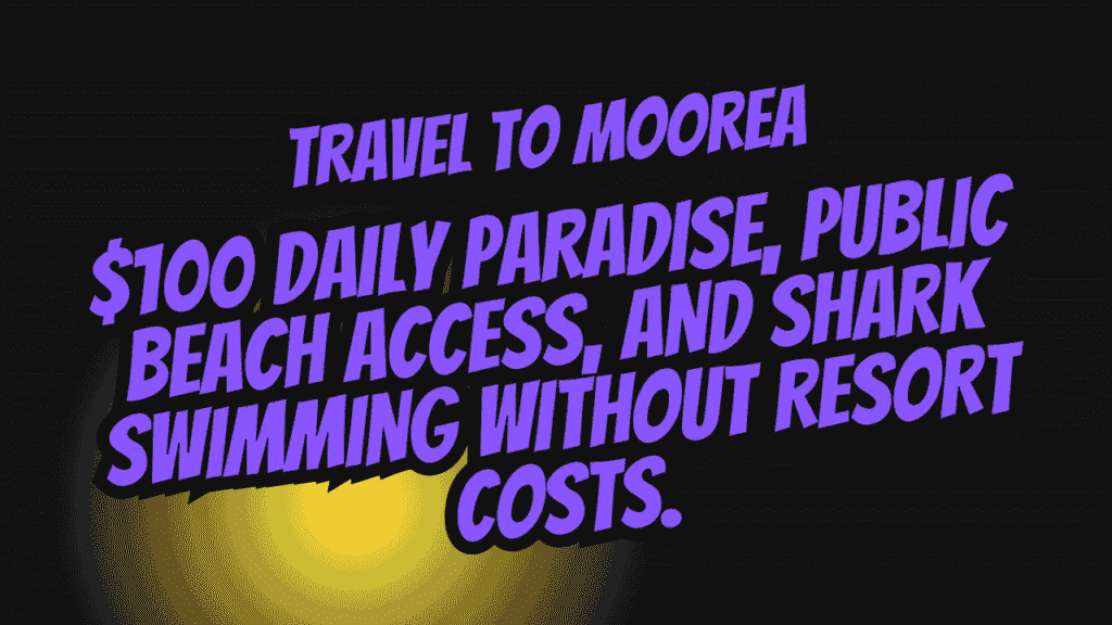 Travel to Moorea