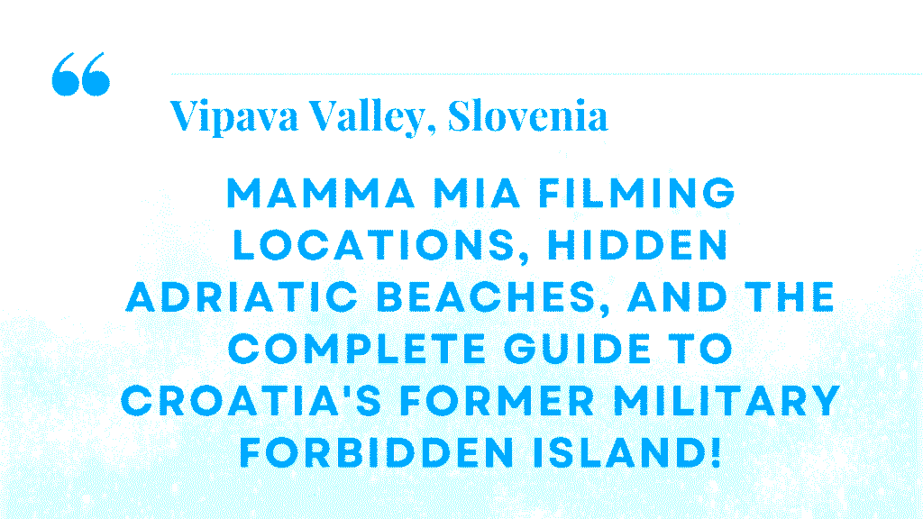 Vipava Valley, Slovenia