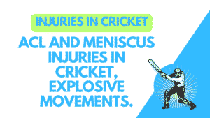 Injuries in Cricket