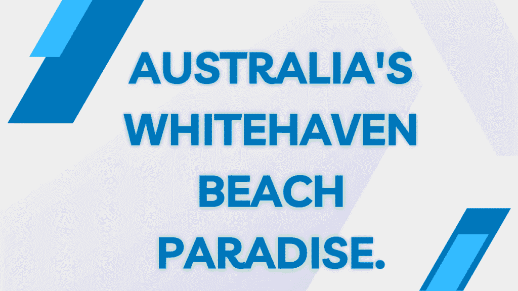 Whitehaven Beach