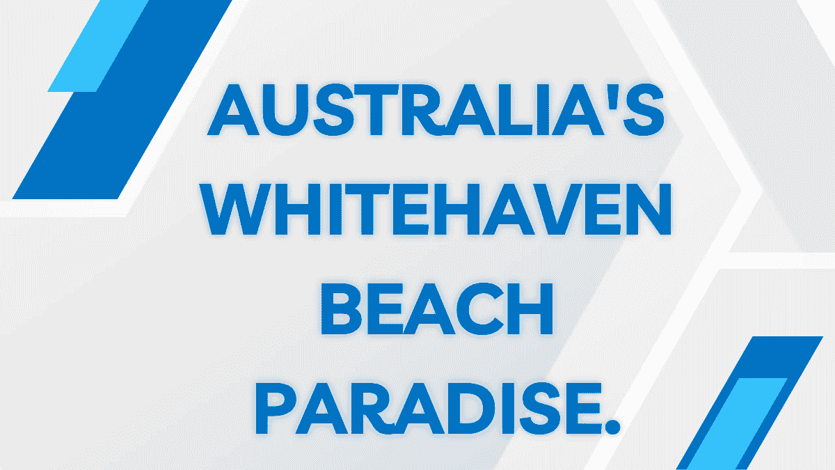 Whitehaven Beach
