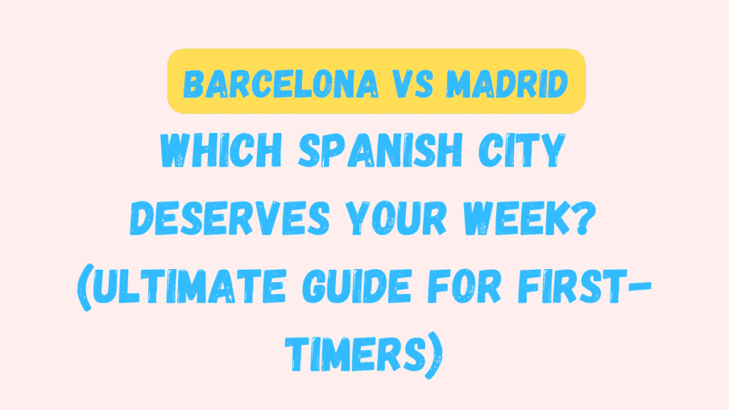 Barcelona vs Madrid