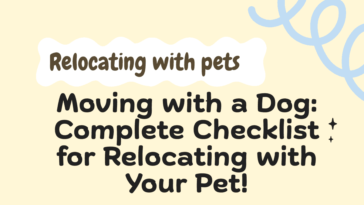 Moving with a Dog
