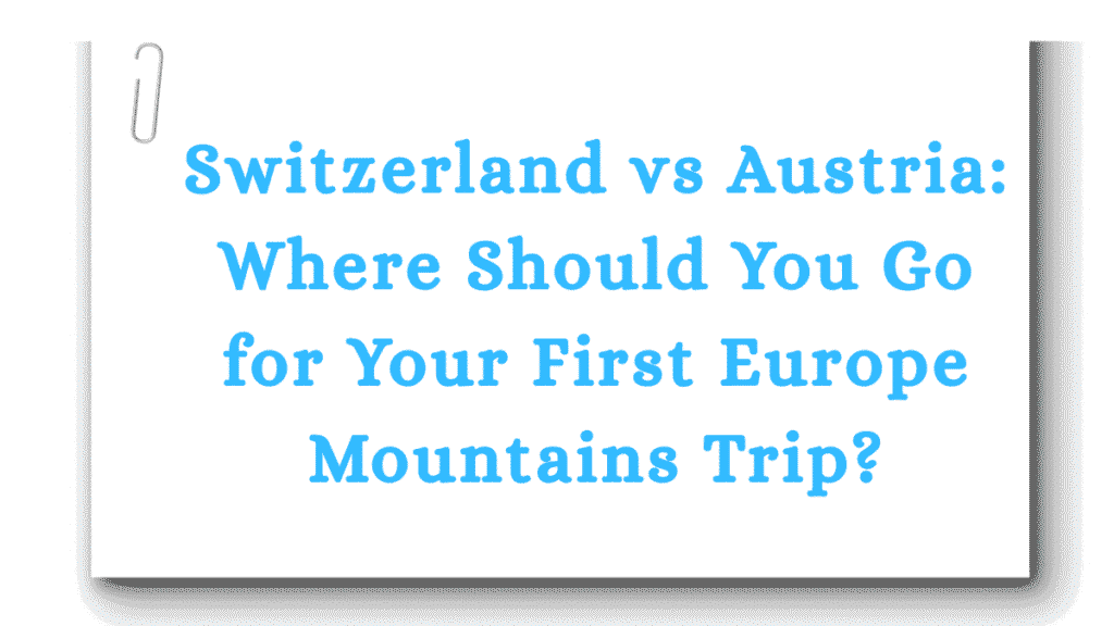 Switzerland vs Austria
