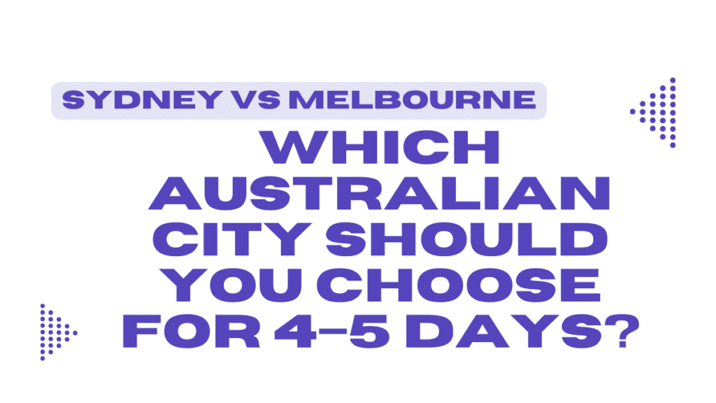 Sydney vs Melbourne