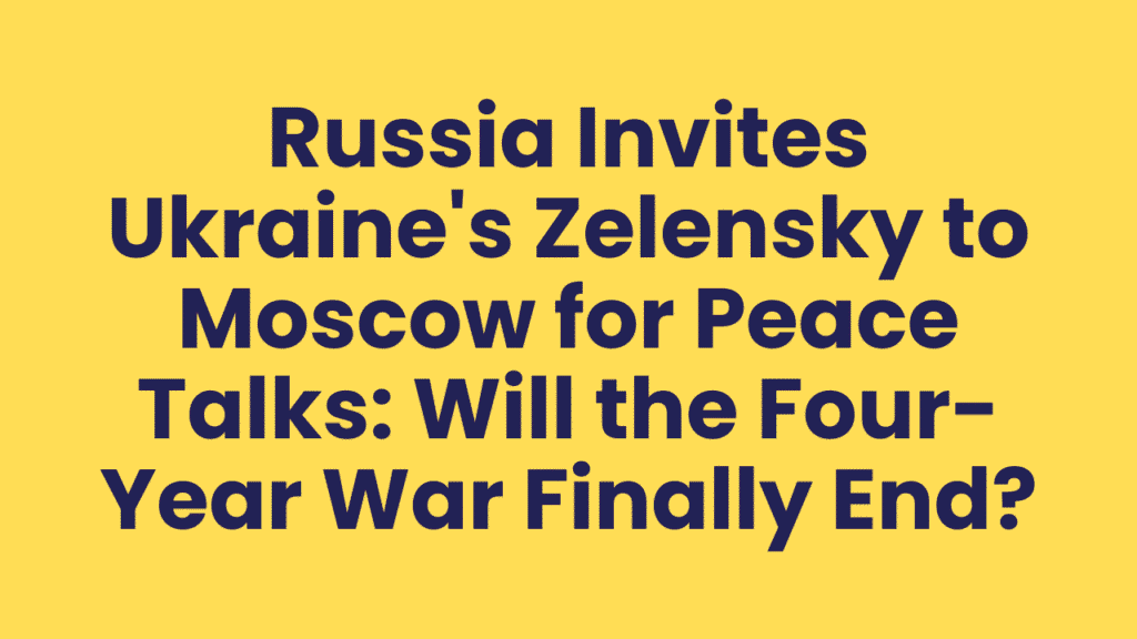 Russia Invites Ukraine