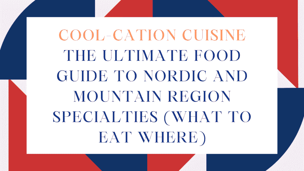 Cool-cation Cuisine