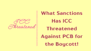 ICC Threatened