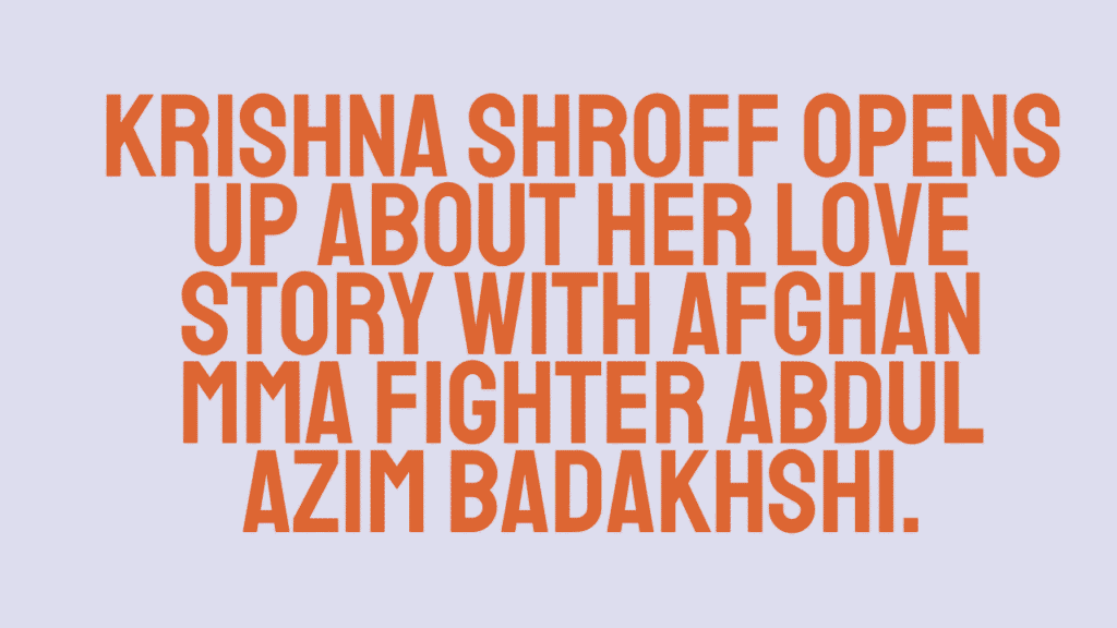 Krishna Shroff