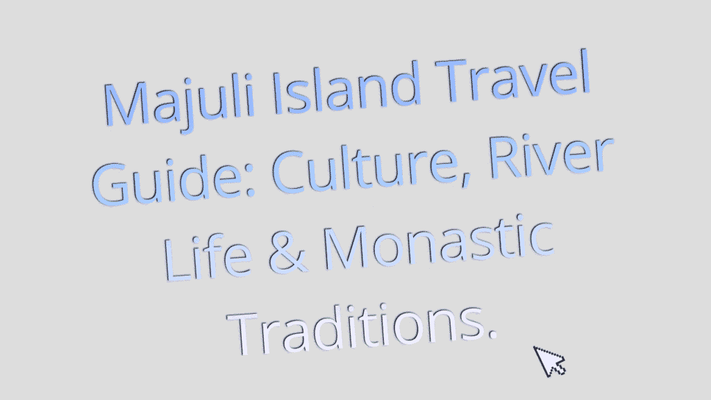 Majuli Island