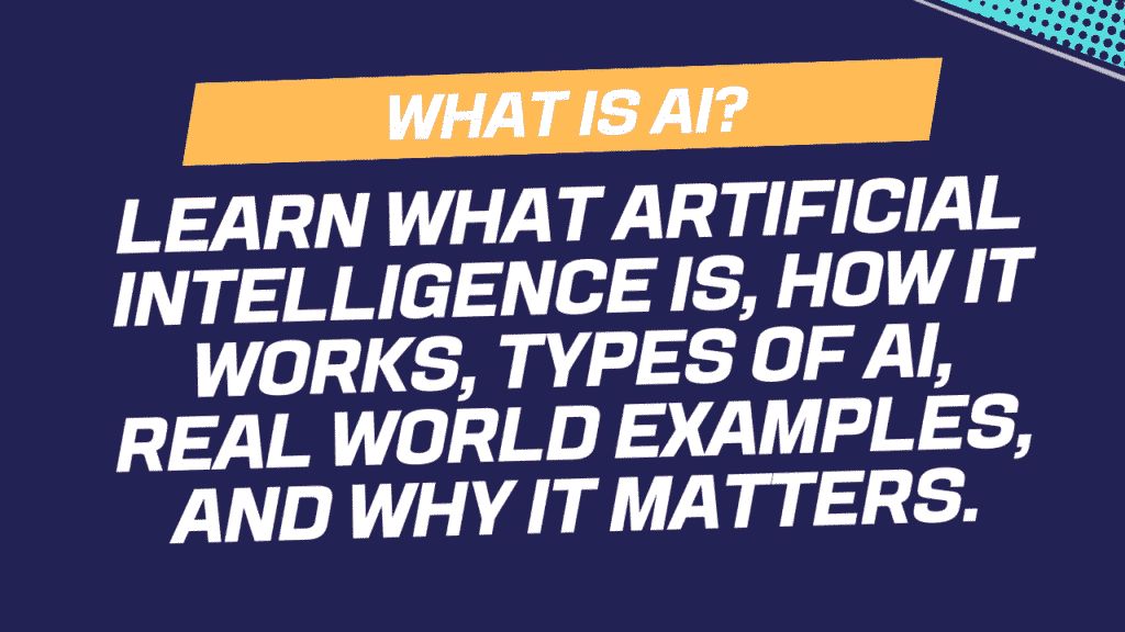 What is AI