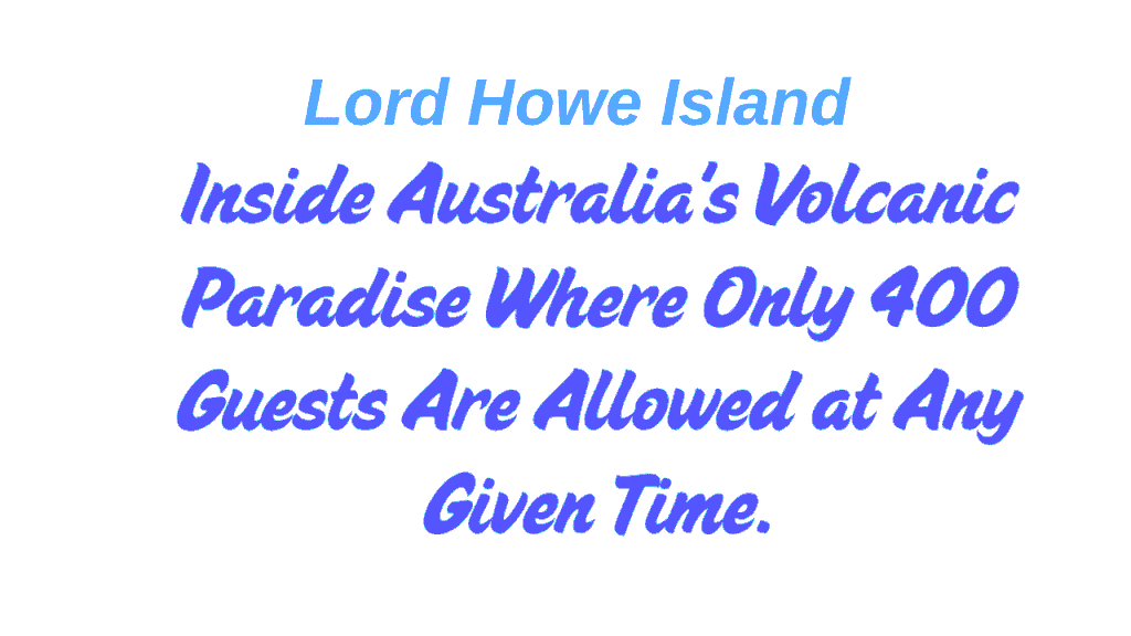 Lord Howe Island