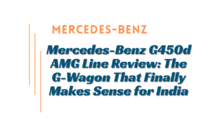 Mercedes-Benz G450d AMG Line Review: The G-Wagon That Finally Makes Sense for India 8 Mercedes-Benz