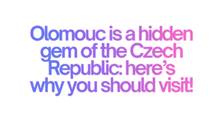 Olomouc is a hidden gem of the Czech Republic: here’s why you should visit! 10 Olomouc is a hidden gem