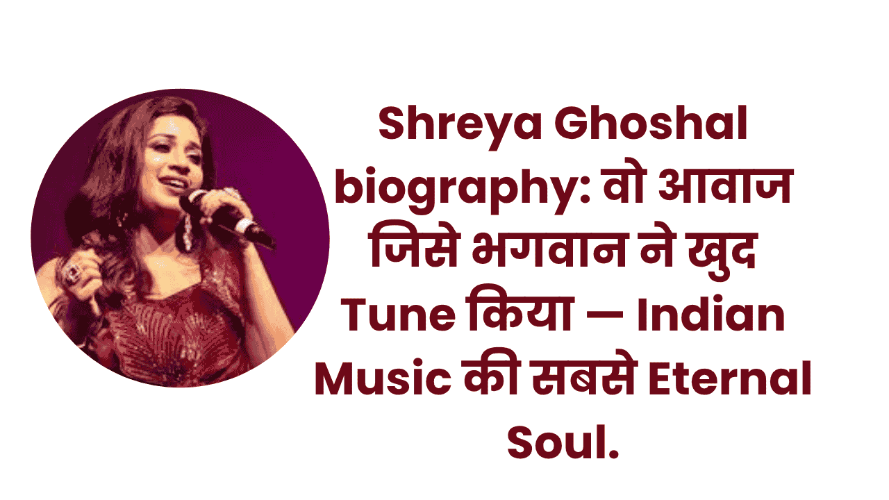 Shreya Ghoshal