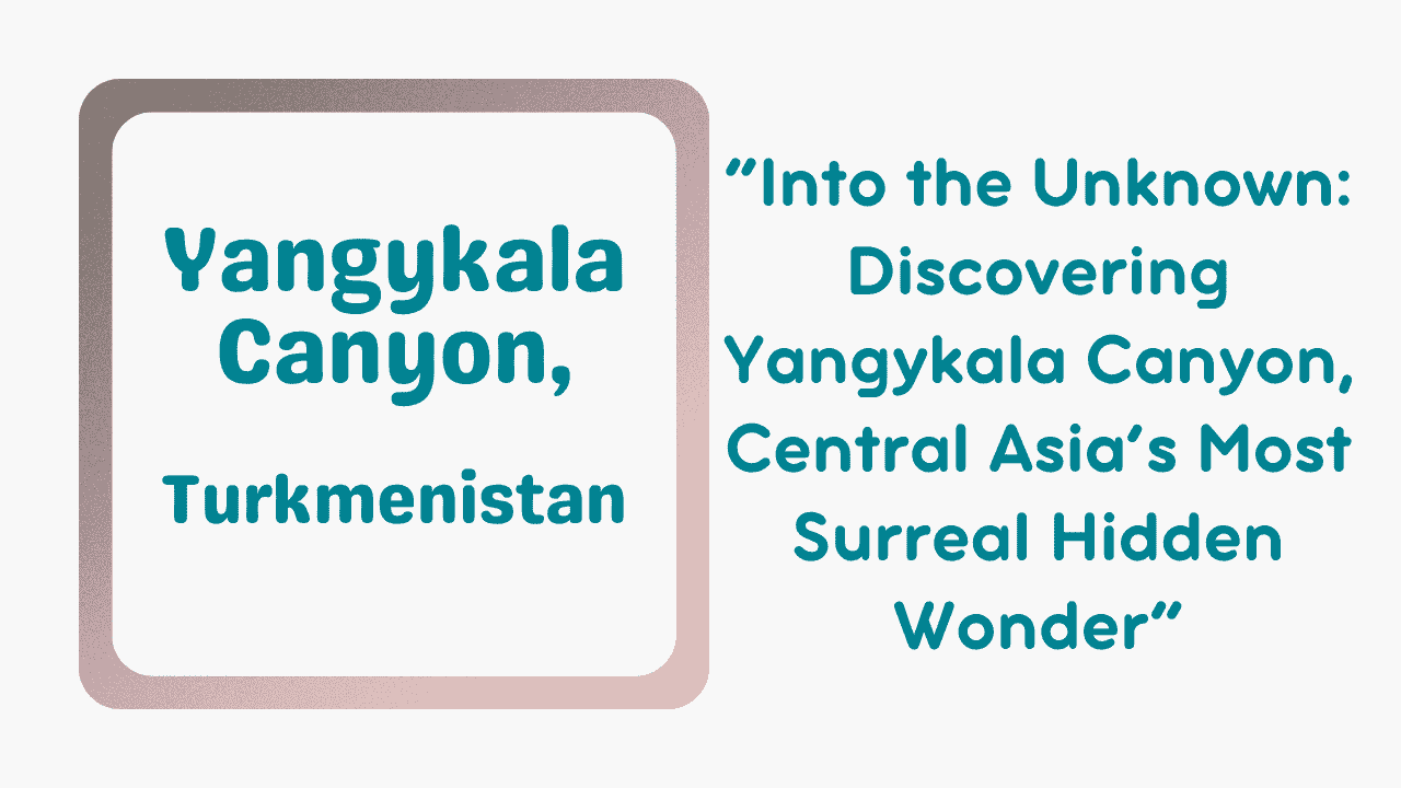 Yangykala Canyon,