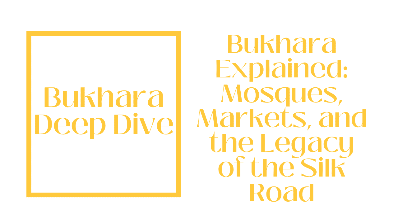 Bukhara Deep Dive