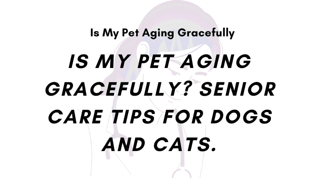 Is My Pet Aging Gracefully