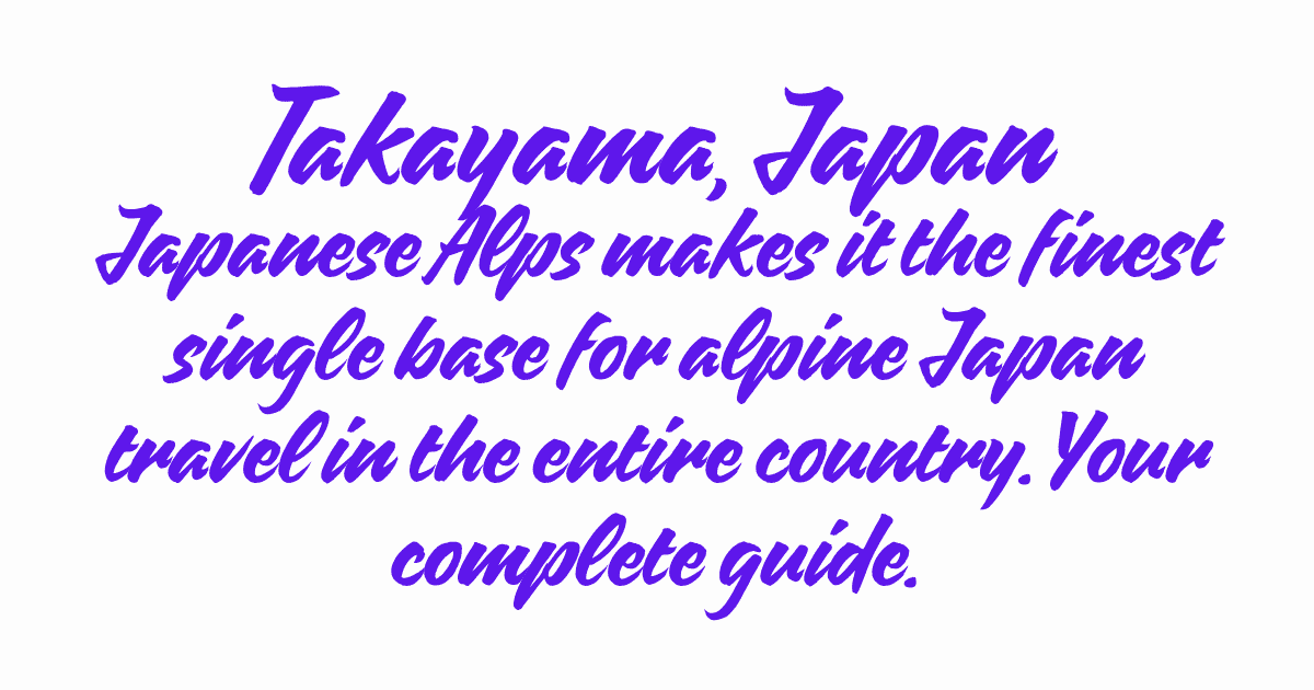 Takayama, Japan