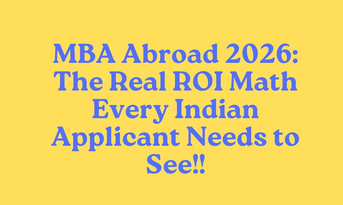 MBA Abroad