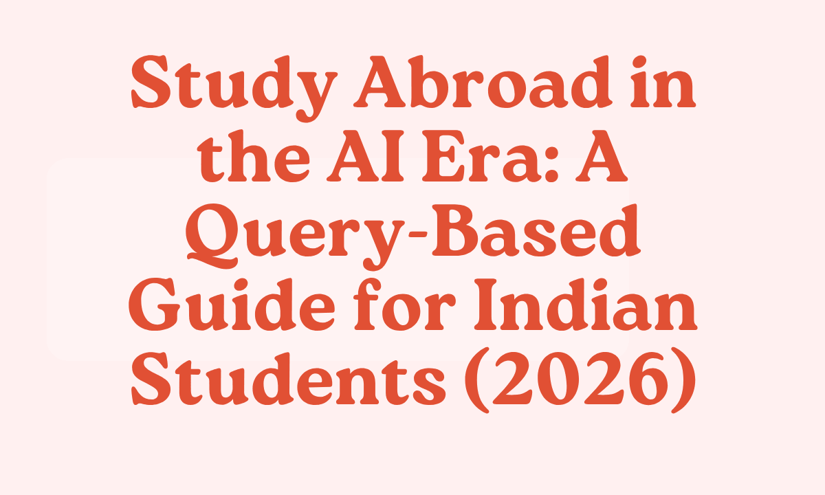 Study Abroad in the AI Era