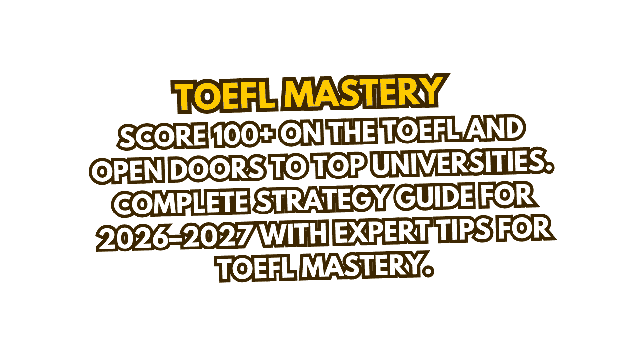 TOEFL Mastery